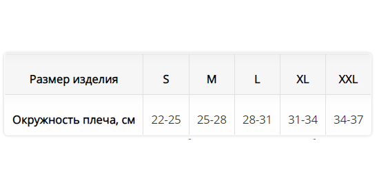 Бандаж на плечо 2970 OPPO Medical, умеренная фиксация купить в OrtoMir24