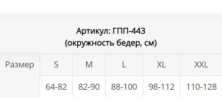 Грыжевой бандаж ГПП-443 Экотен, умеренная фиксация купить в OrtoMir24
